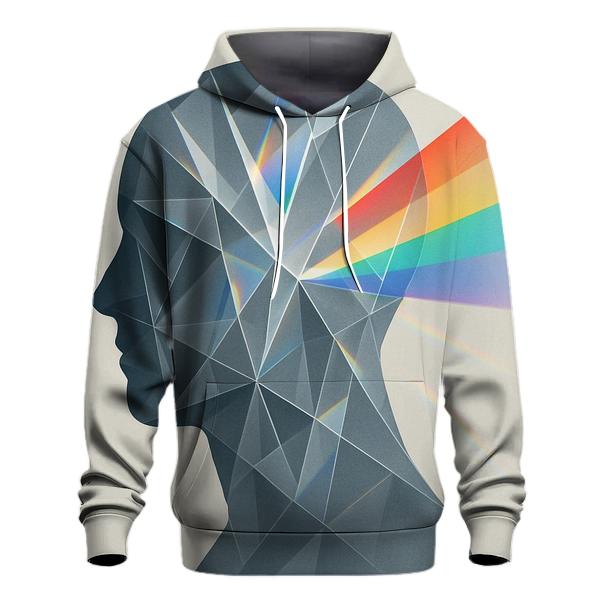 Glass Prism Portrait Silhouette designer hoodies