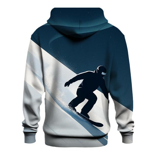 Polar Night Snowboard Carve printed hoodies