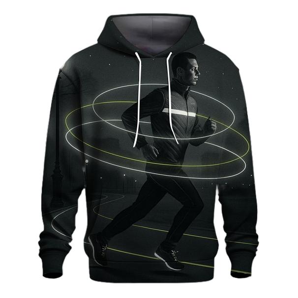 Orbit Path Marathon Night Run pullover hoodies