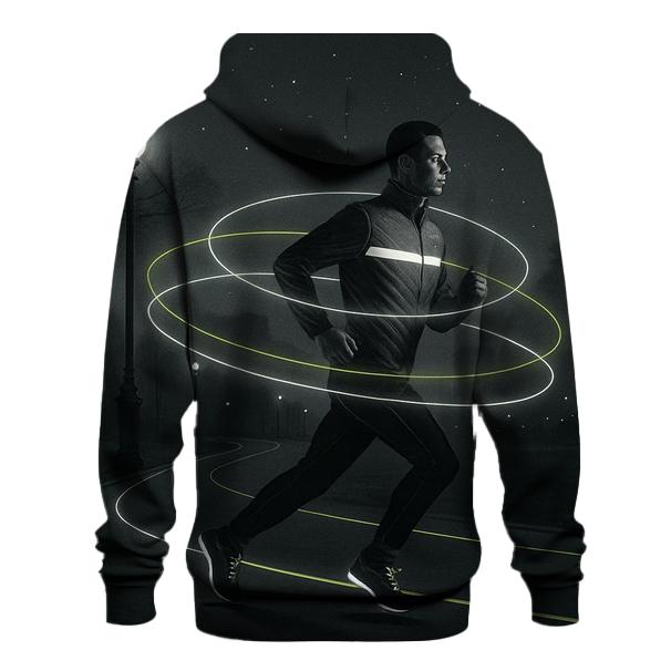 Orbit Path Marathon Night Run pullover hoodies