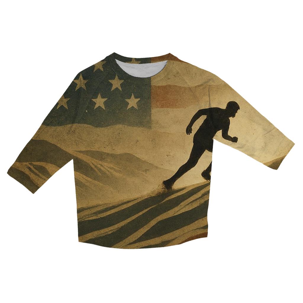 Desert Camo Starfield Charge cotton quarter sleeve shirts