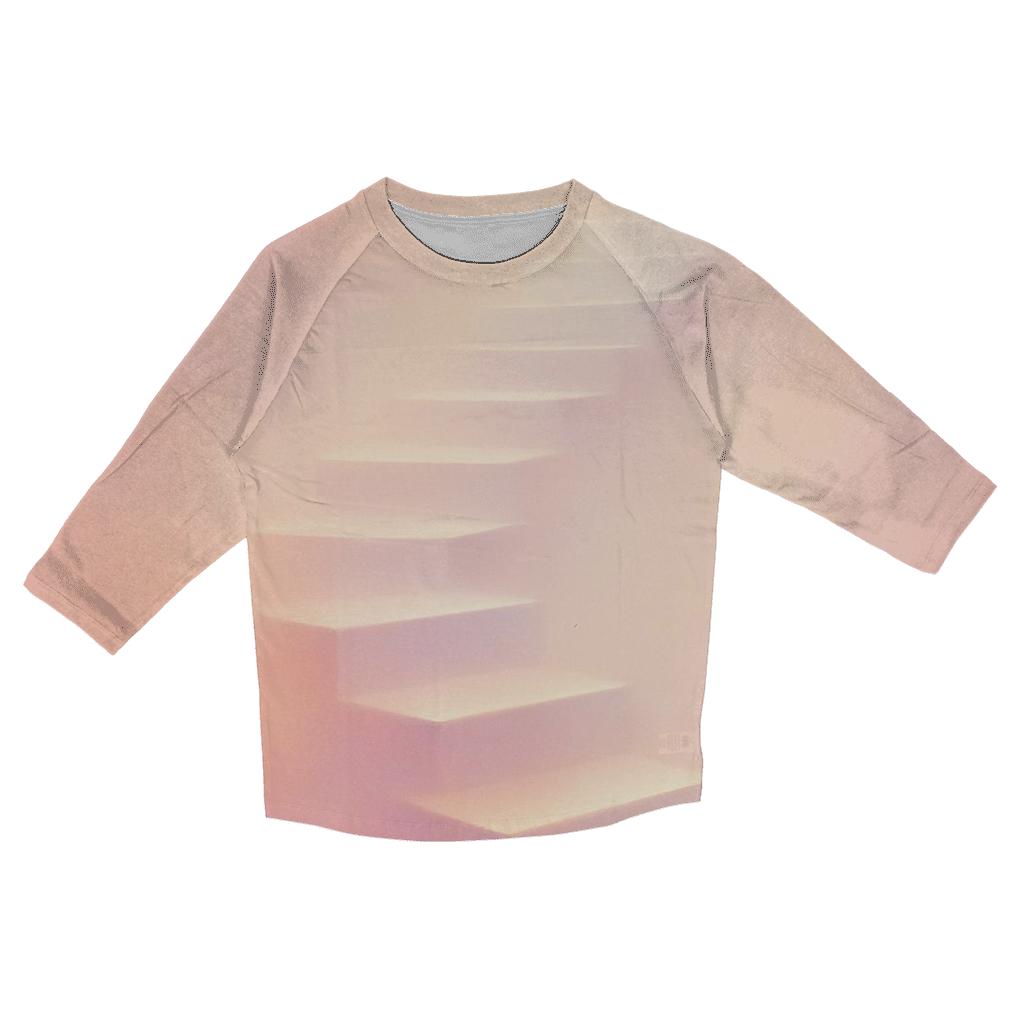 Pastel Mirage Stairway fashion 3/4 sleeve shirts