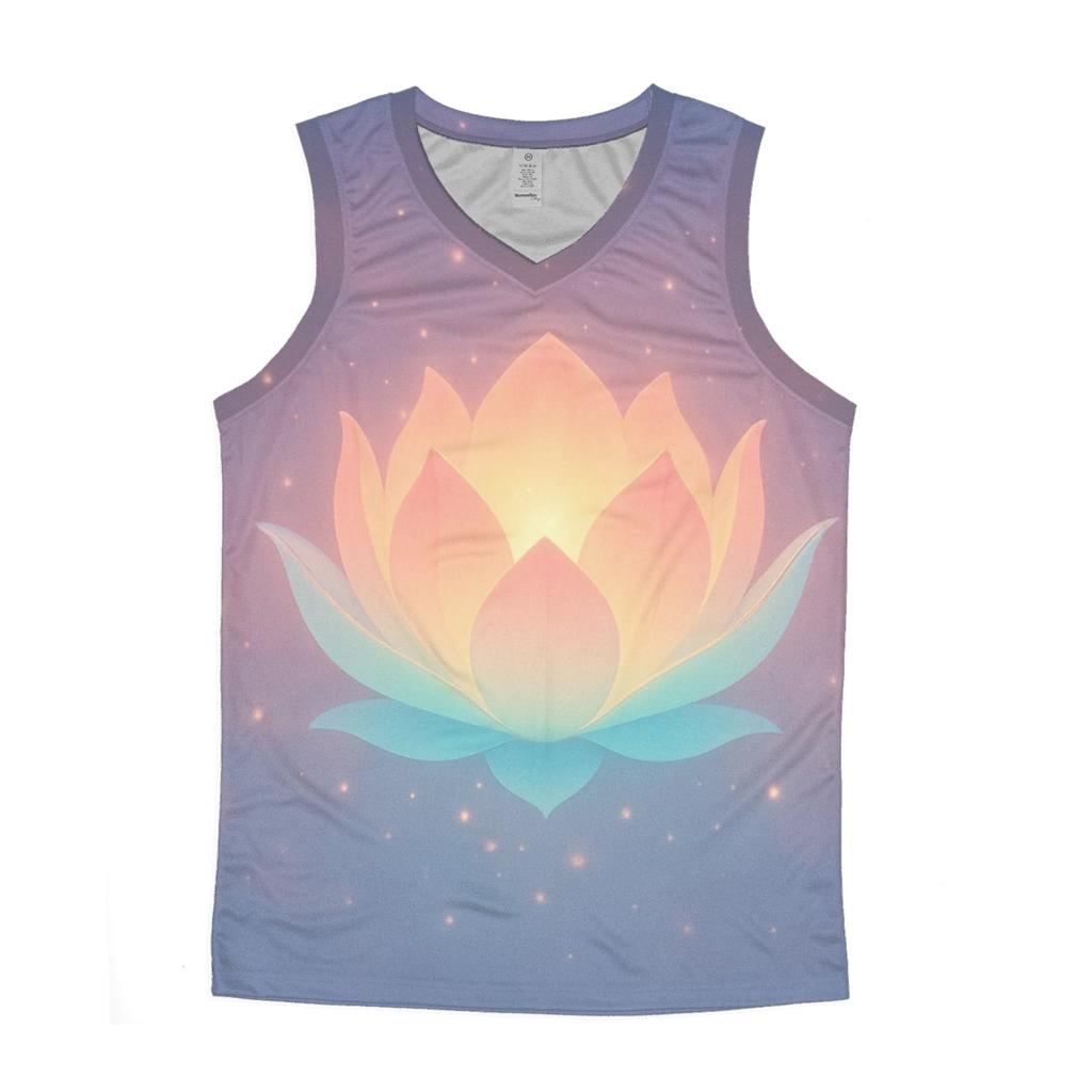 Chromatic Lantern Bloom stylish racerback tanks