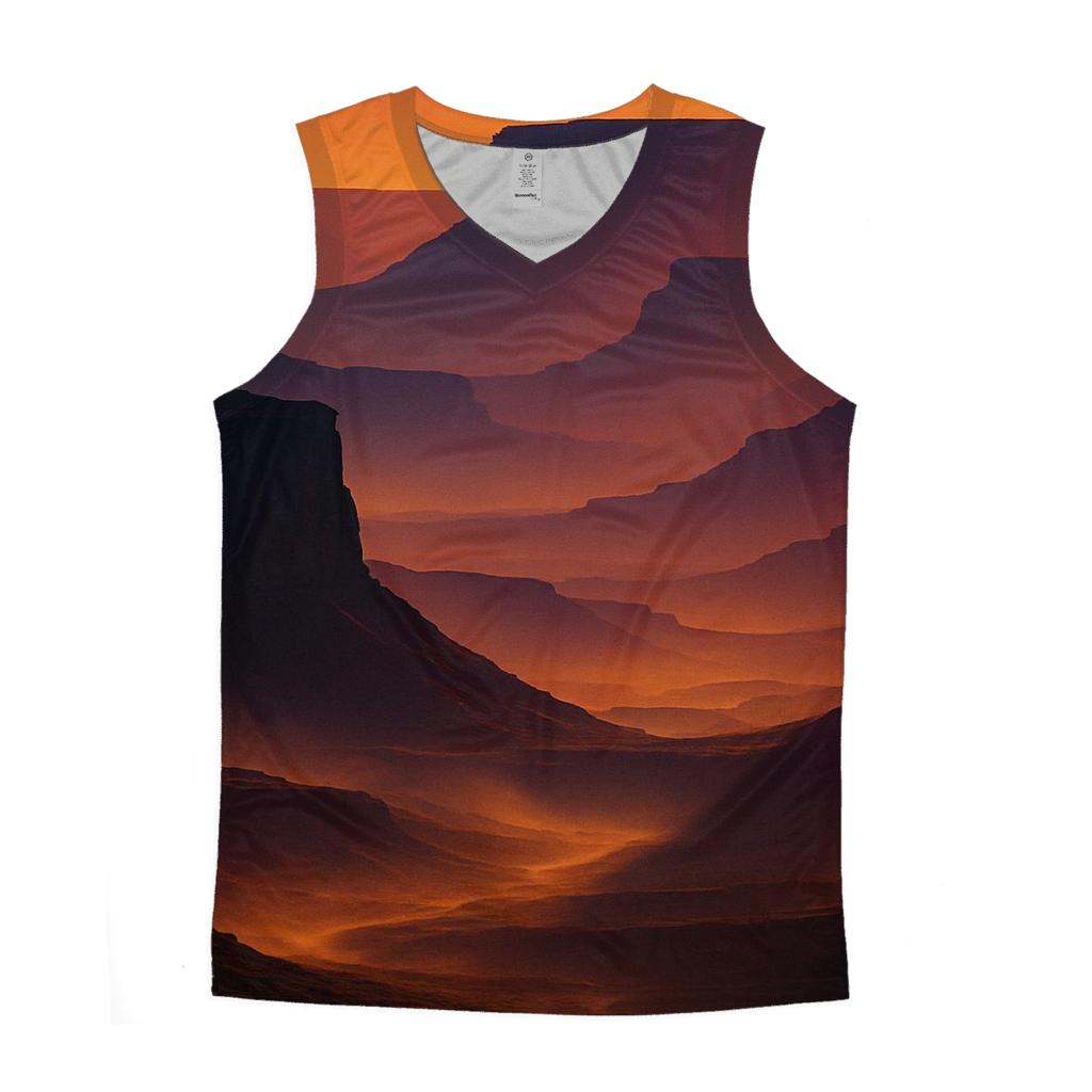 Violet Canyon Afterglow casual summer tank tops