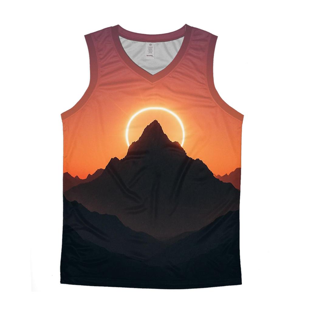 Mountain Halo Descent trendy fitted tank tops