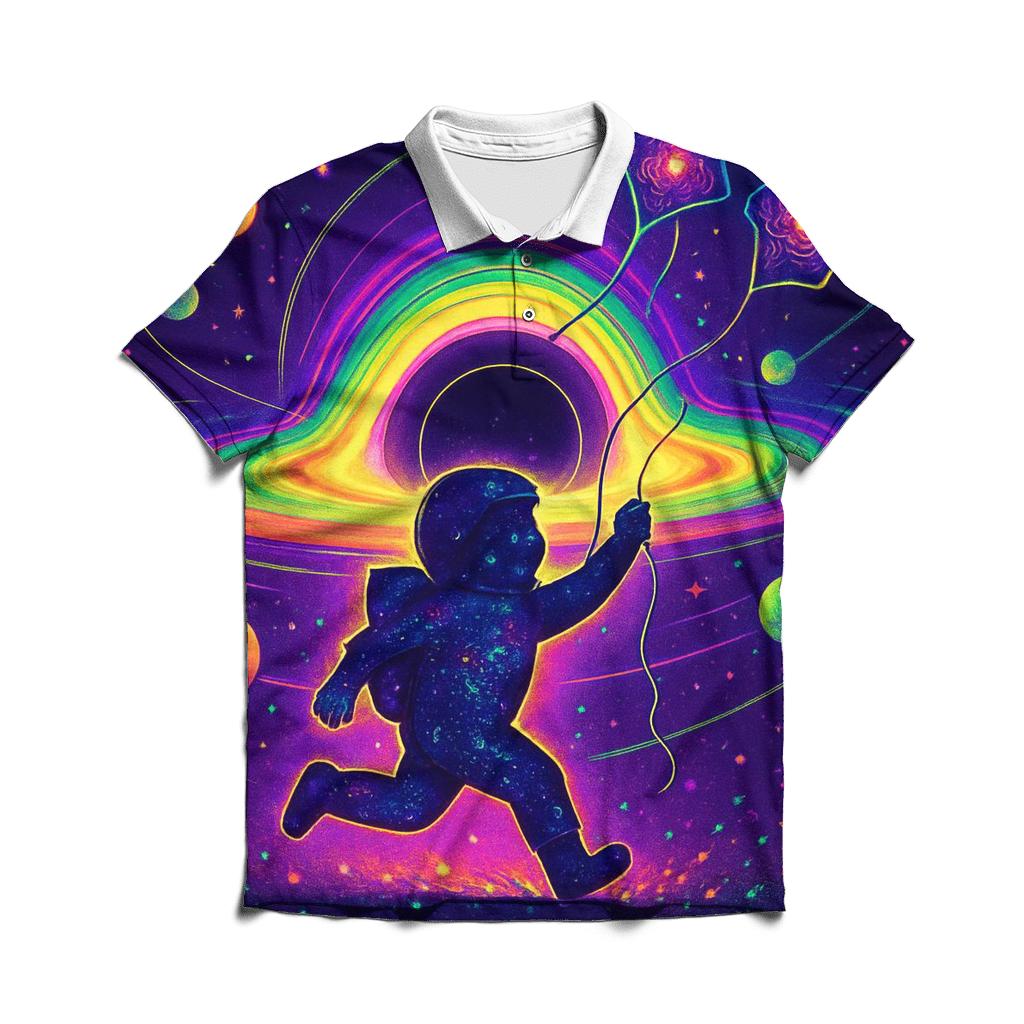 Black Hole Kite Festival personalized polo shirts
