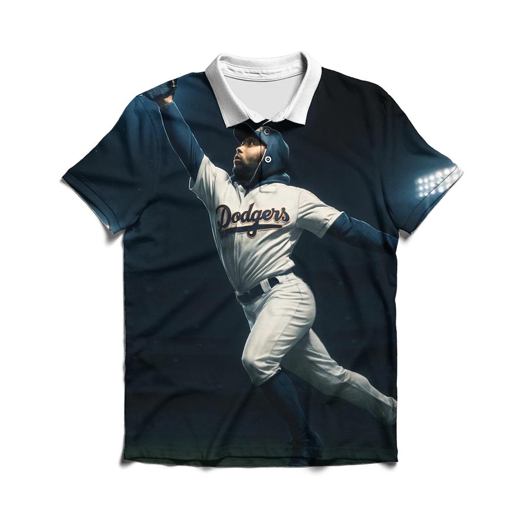 Midnight Catch At The Edge Of Light stylish collar polo tees