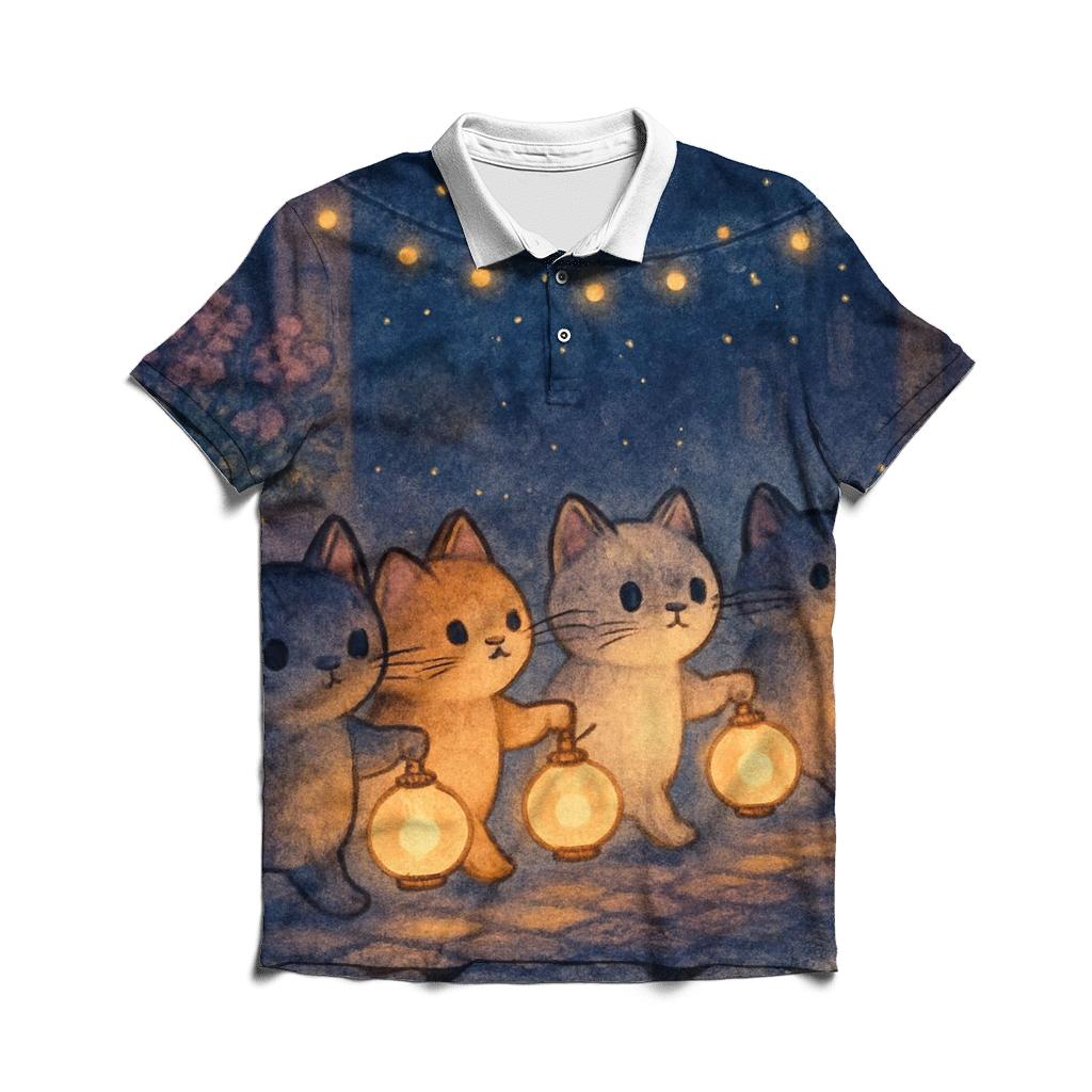 Lantern Parade Alley Cats custom polo shirts
