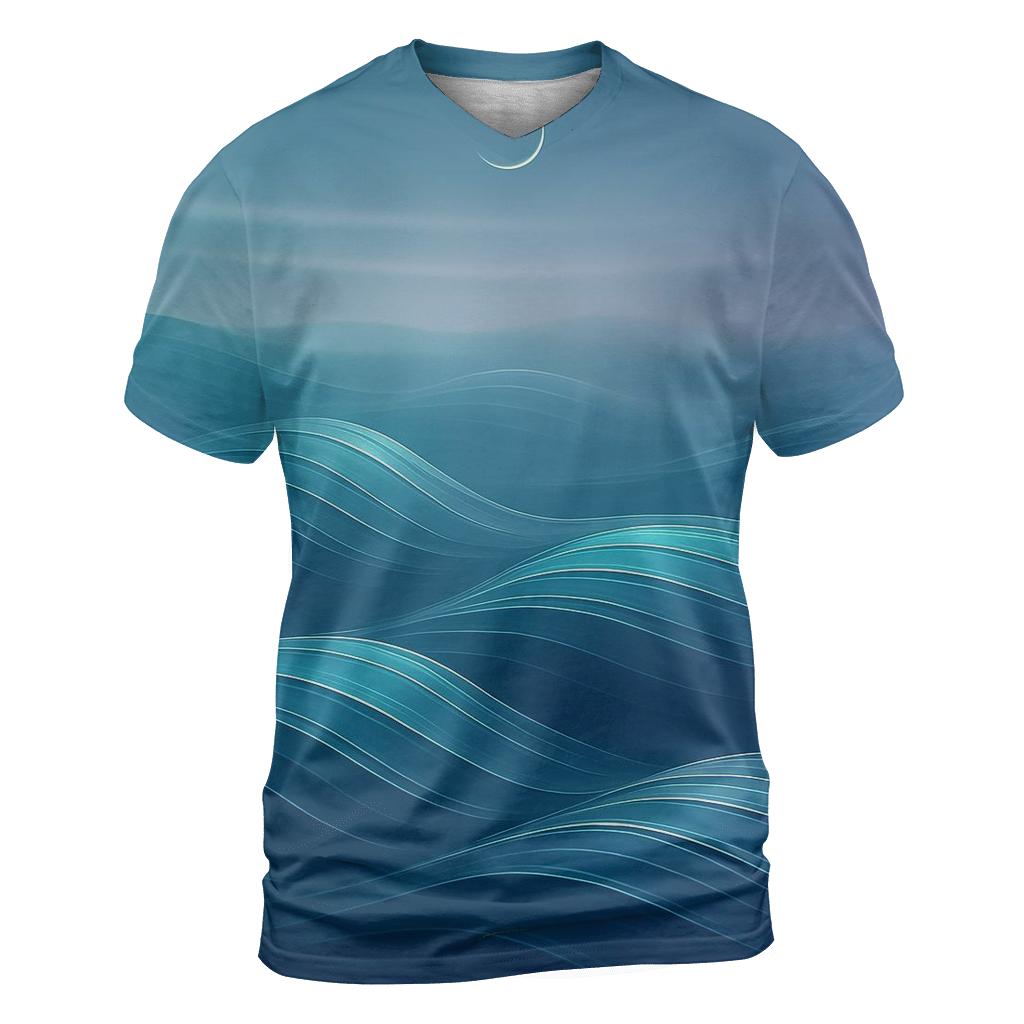 Aurora Glass Dunes custom all-over print shirts