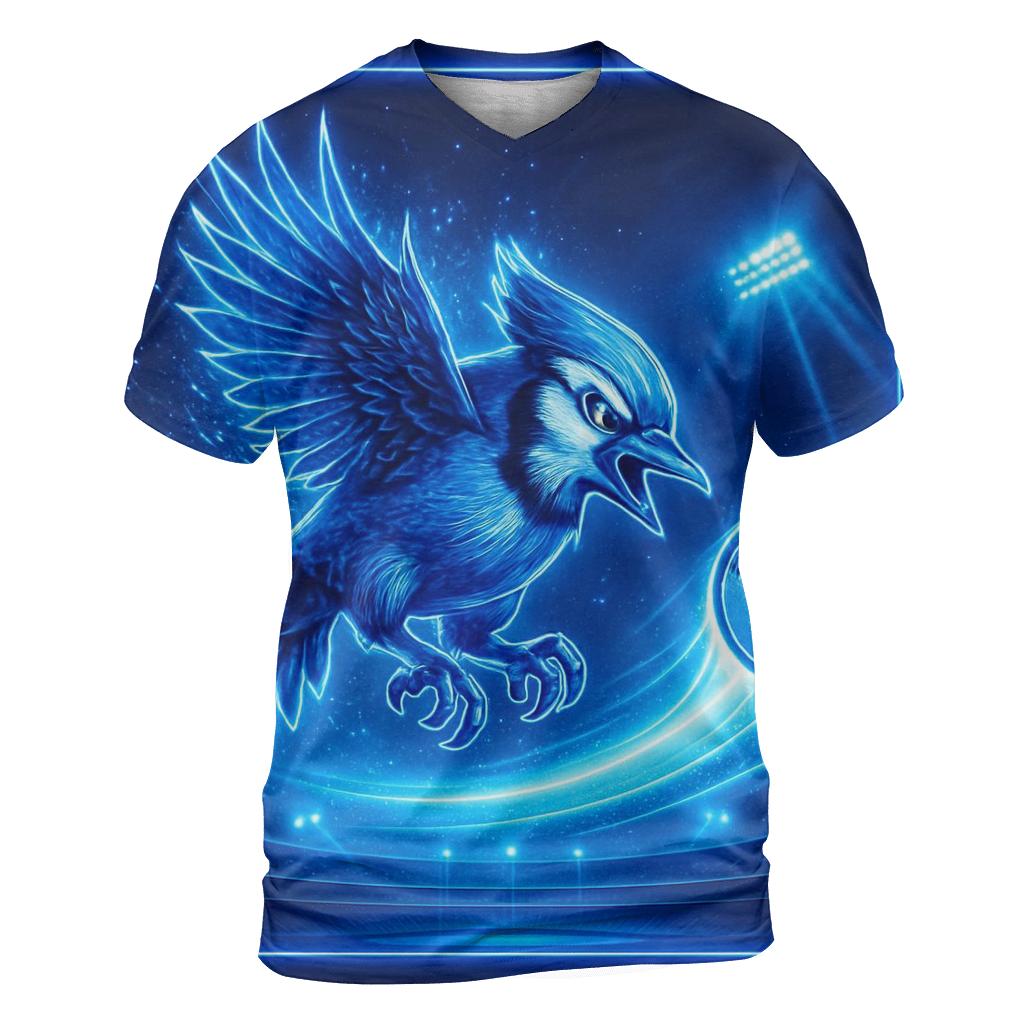 Blue Jays Aurora Fastball Burst custom all-over print shirts