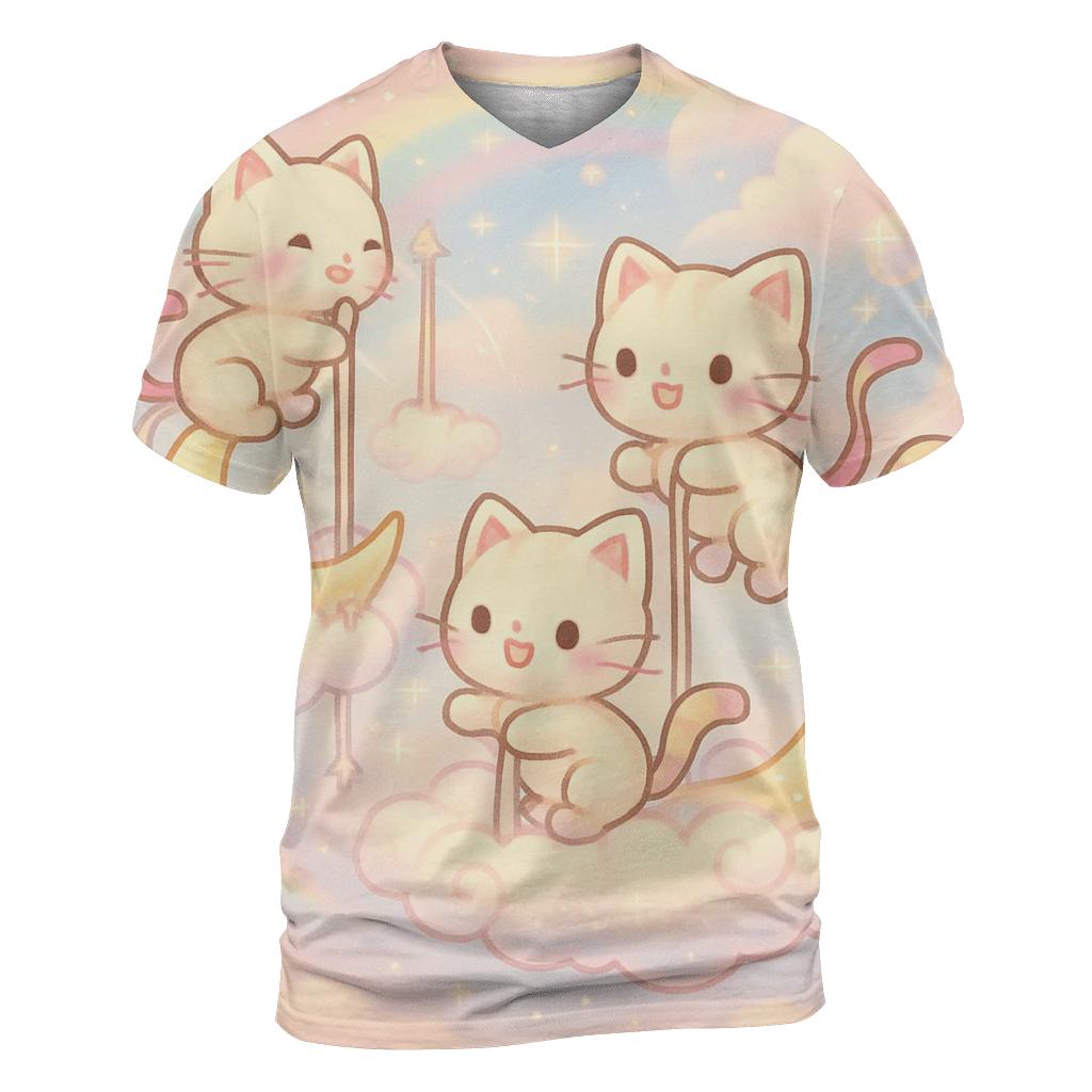 Cloud Carousel Kittens personalized full print shirts