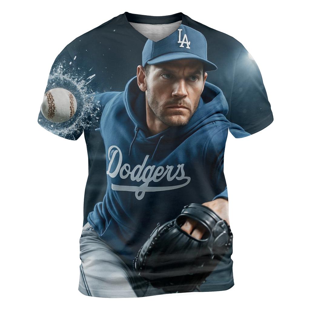 Chrome Pitcher Time Freeze custom all-over print shirts