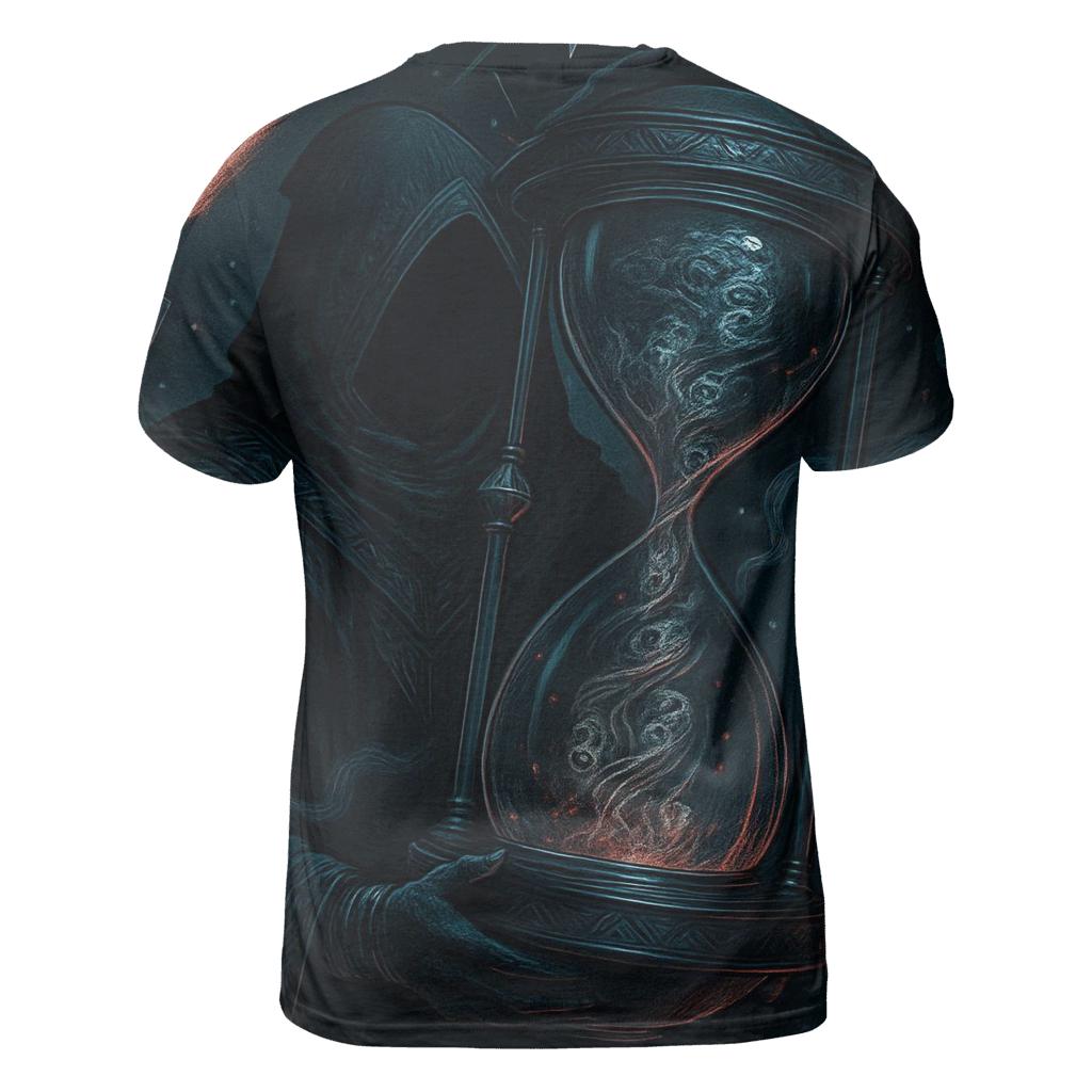 Hourglass Of The Hollow Comet statement graphic shirts