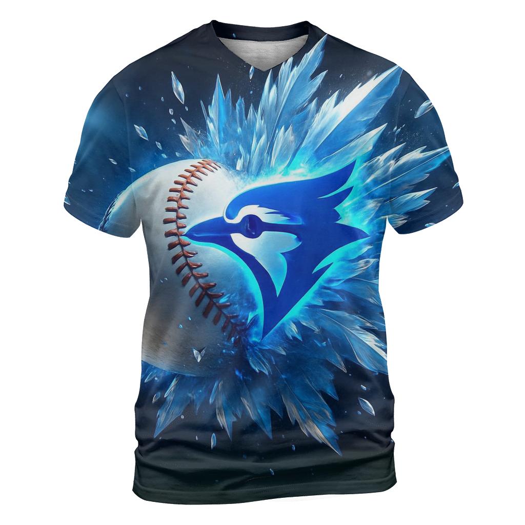Skybreak Blue Jays Feather Meteor unique graphic print tees
