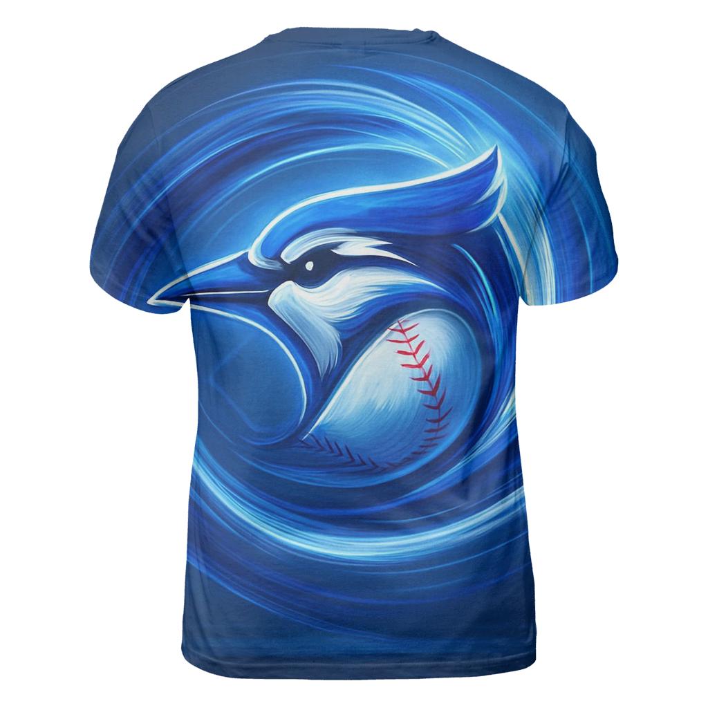 Wind Tunnel Rally Blue Jays Finish trendy printed shirt styles