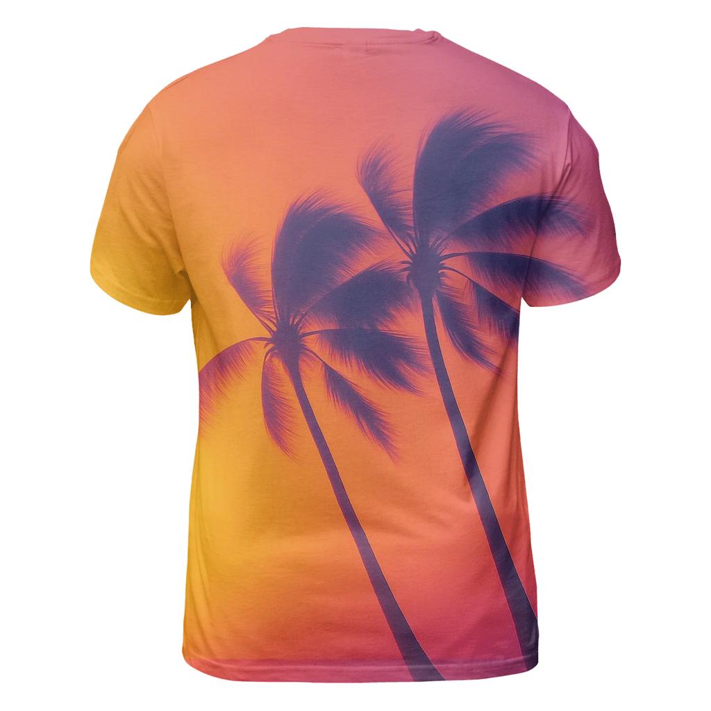 Palm Shadow Serenade designer pattern shirts