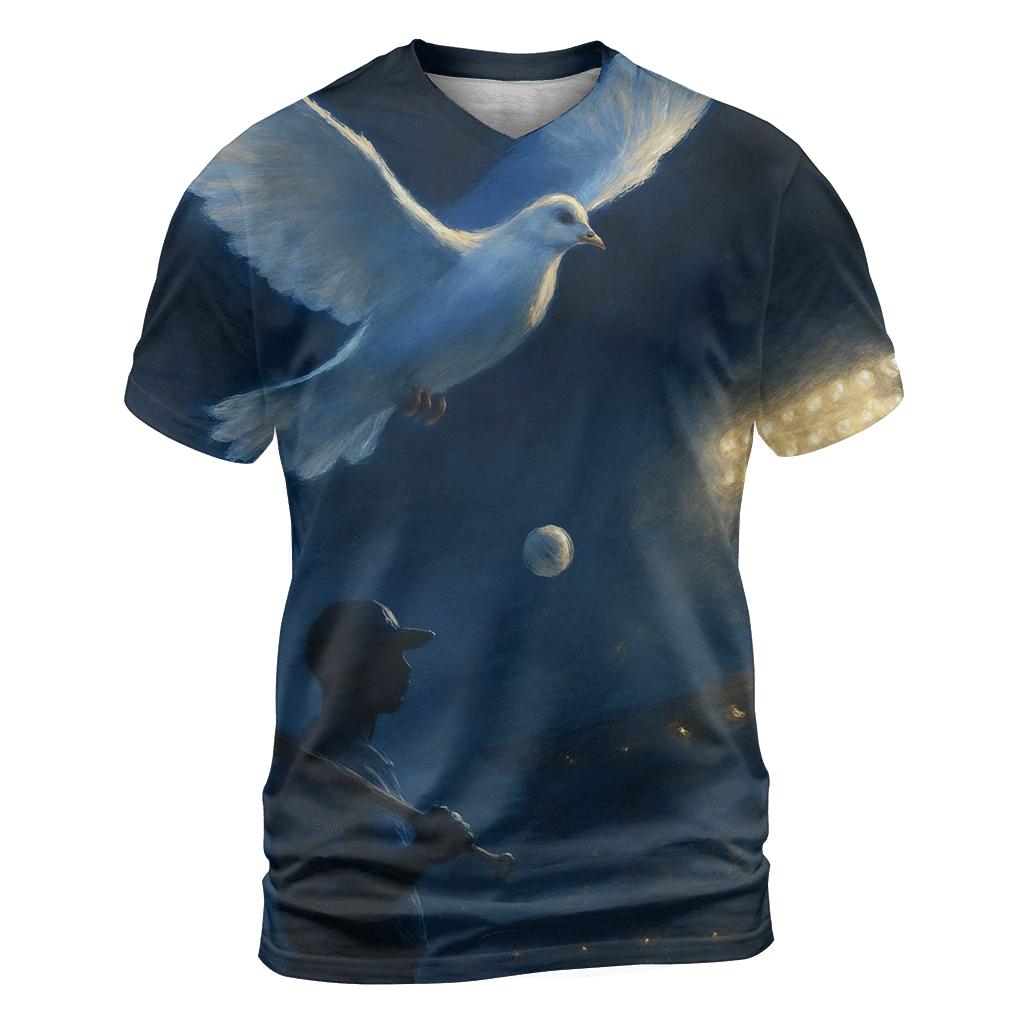 Dove Above The Floodlights designer pattern shirts
