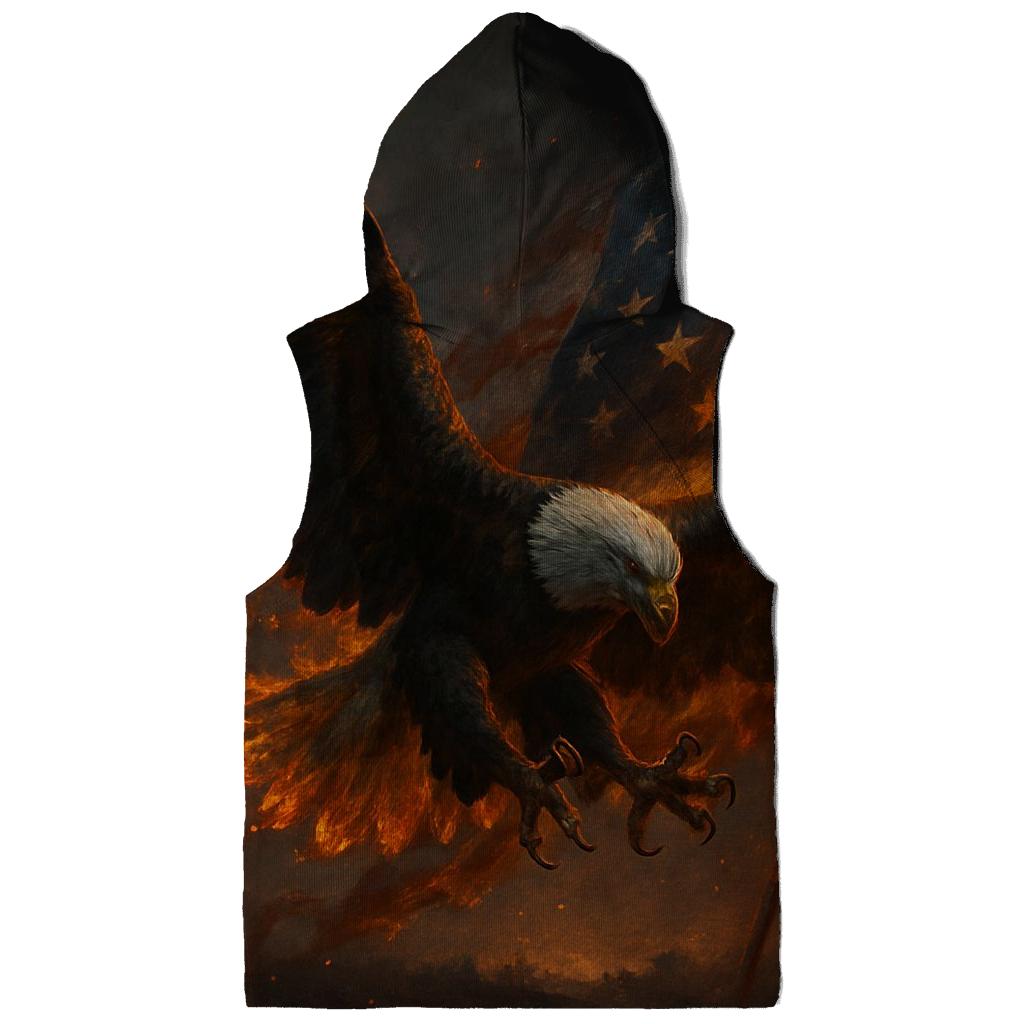 Eagle Over Ember Flag hoodies fashion