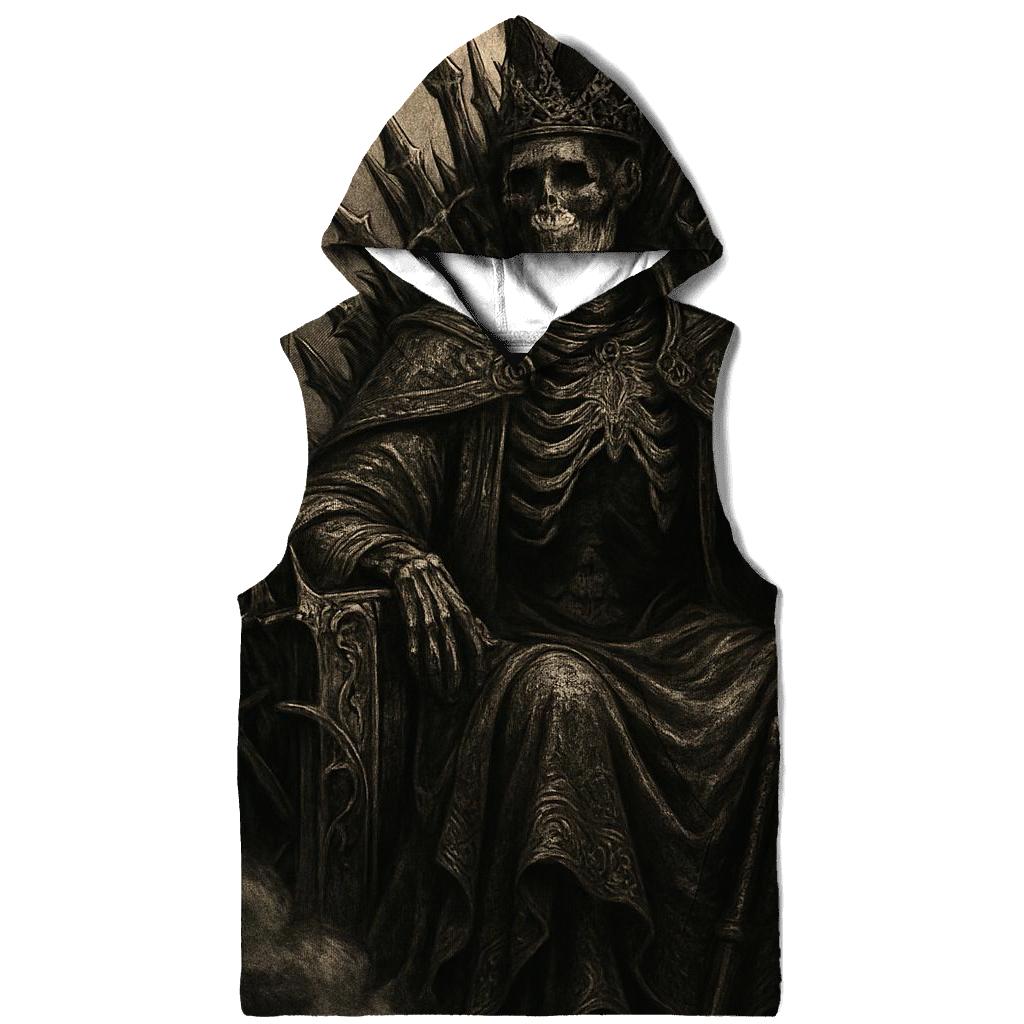 Throne Of The Rusted Skeleton King custom hoodies
