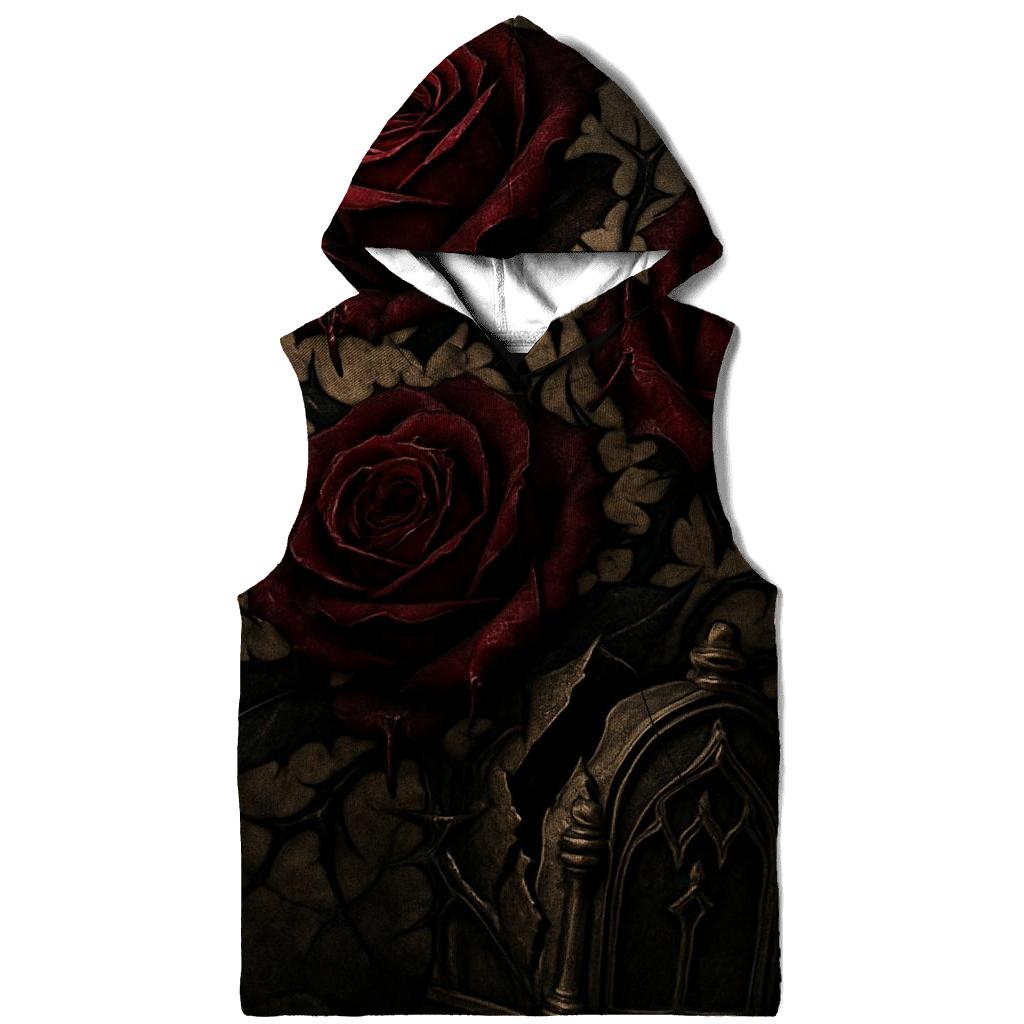 Bleeding Roses Of The Iron Reliquary printed hoodies