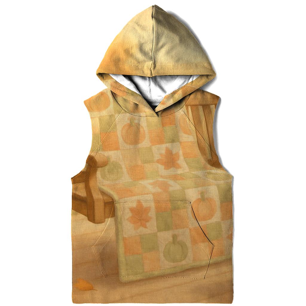 Porch Swing Pumpkin Quilt zip-up hoodies