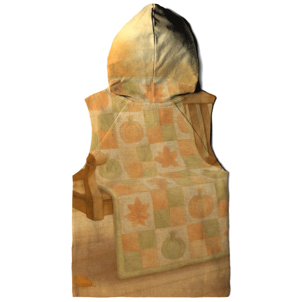 Porch Swing Pumpkin Quilt zip-up hoodies