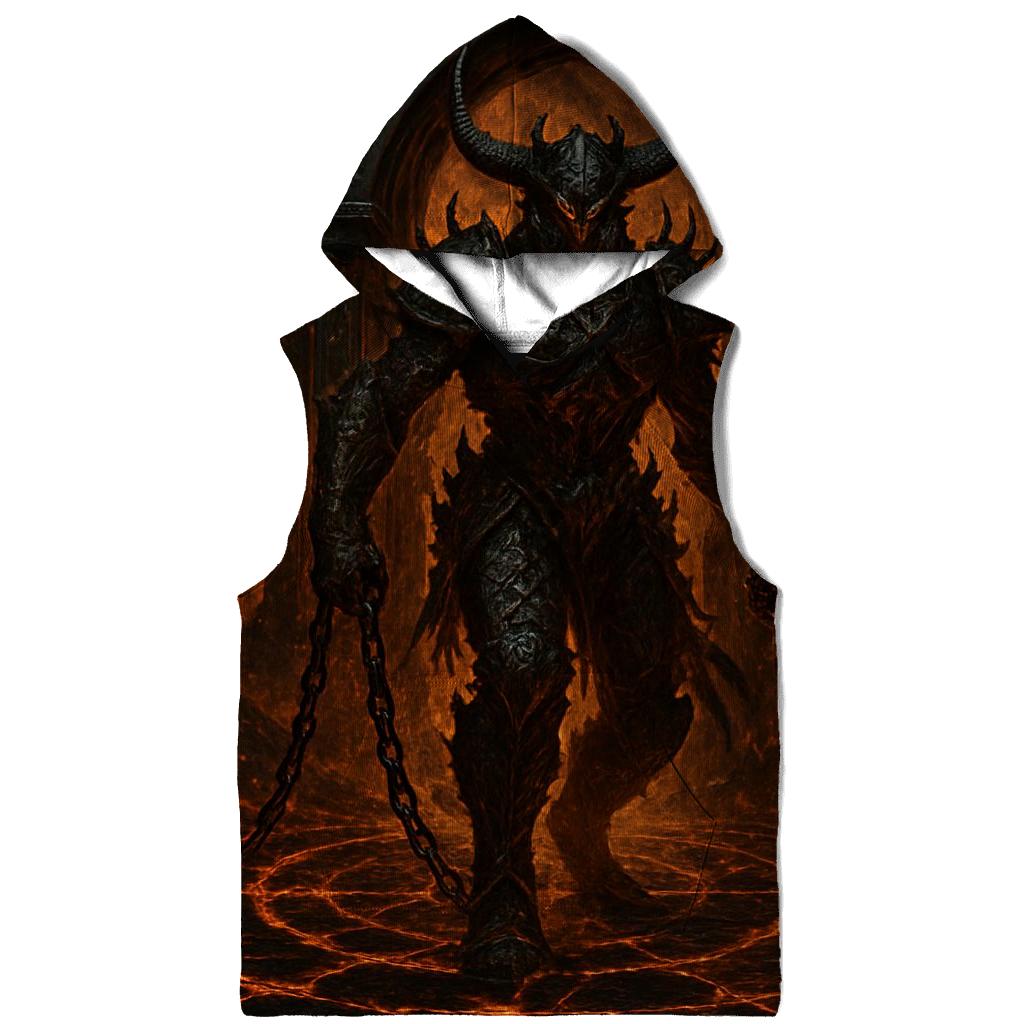 Demon Vanguard Of The Volcanic Gate zip-up hoodies