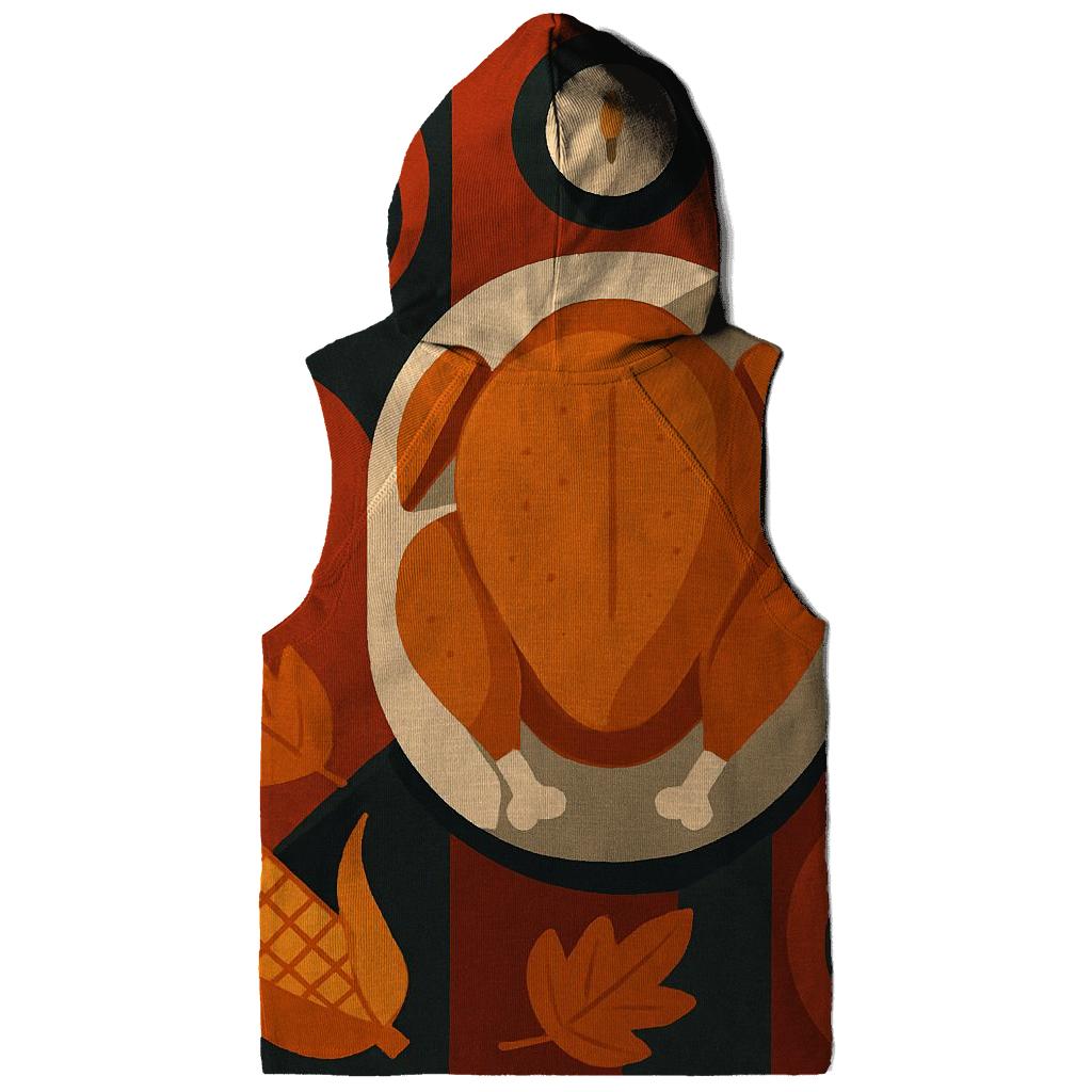 Thankful Tabletop Still Life Mosaic designer hoodies