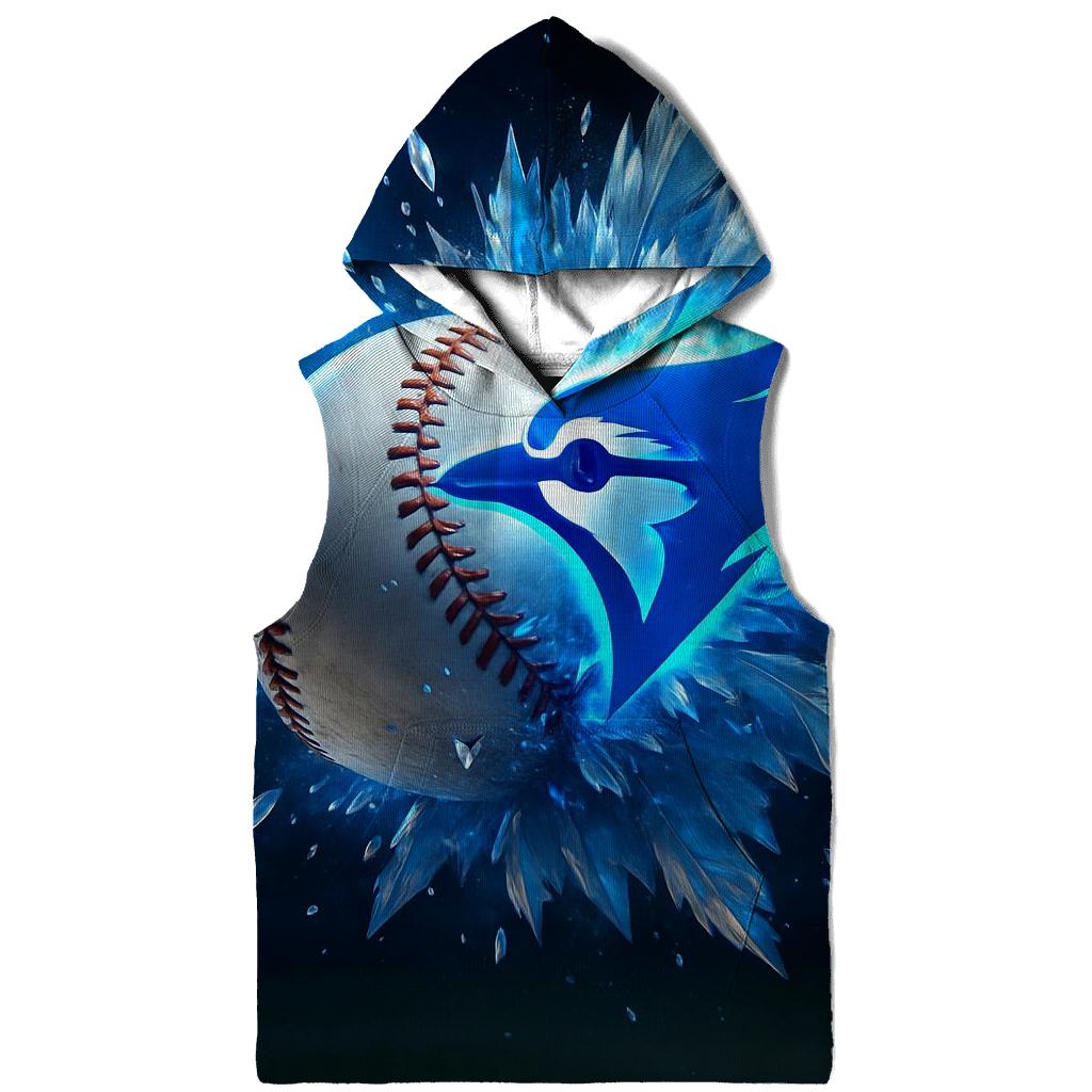 Skybreak Blue Jays Feather Meteor pullover hoodies