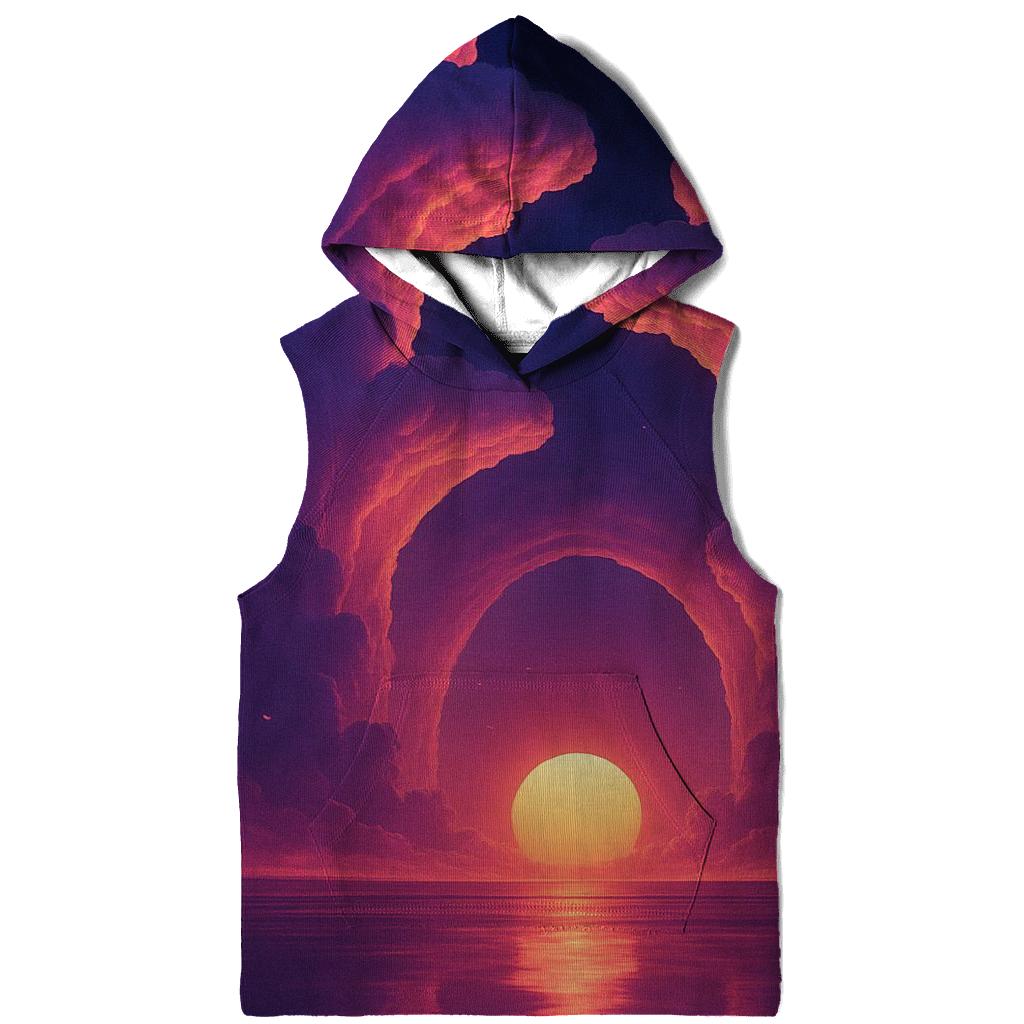 Cloud Cathedral Sundown printed hoodies