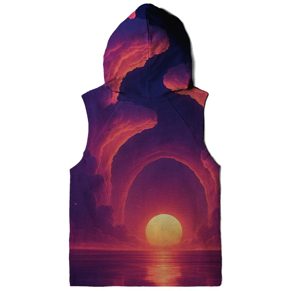 Cloud Cathedral Sundown printed hoodies