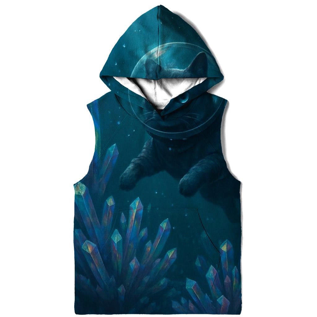 Crystal Reef Dream Diver Cat hoodie designs