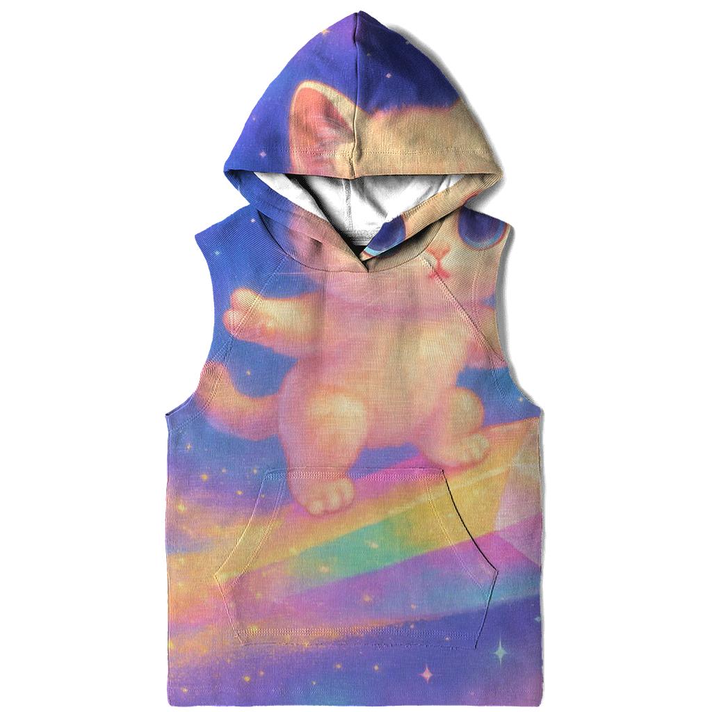 Candy Comet Kitten Ride zip-up hoodies