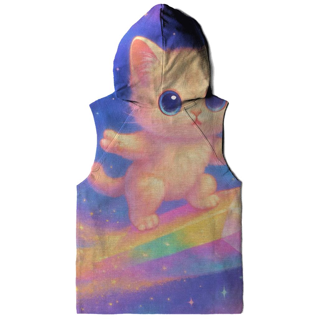 Candy Comet Kitten Ride zip-up hoodies