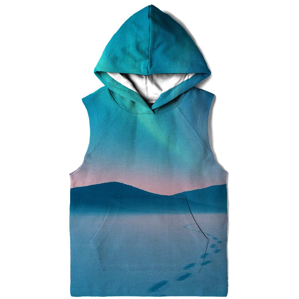 Aurora Dusk Snowfield custom hoodies