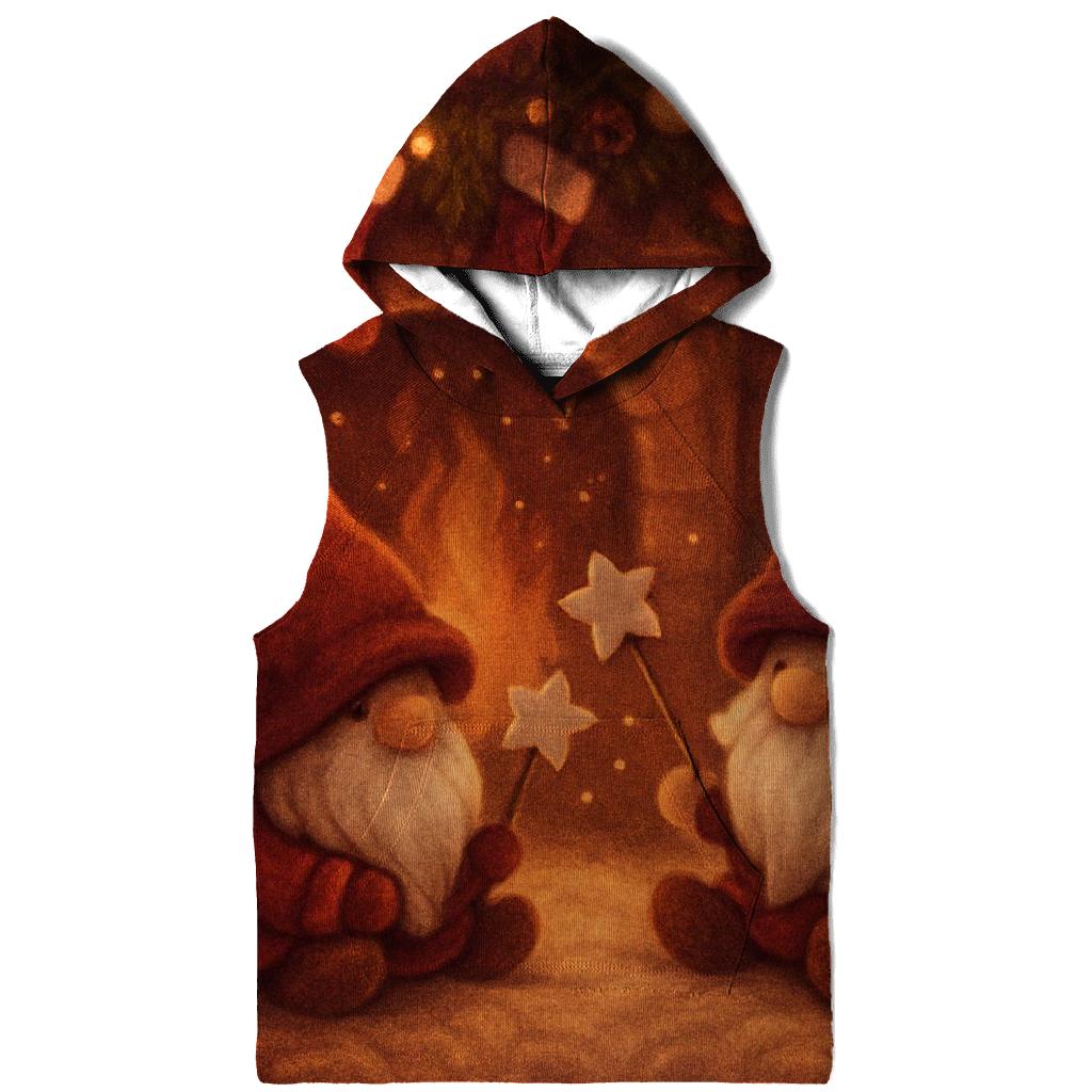 Gnome Fireplace Marshmallow Watch lightweight hoodies