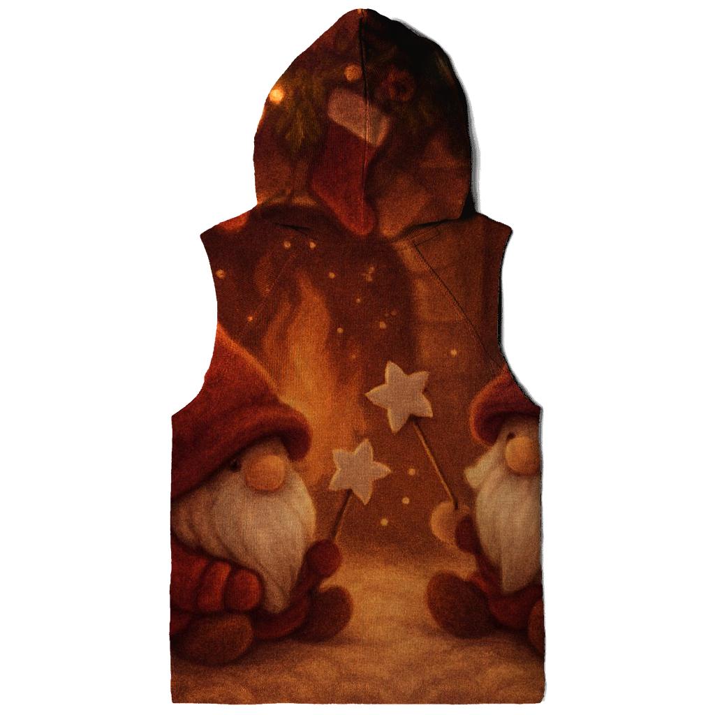 Gnome Fireplace Marshmallow Watch lightweight hoodies