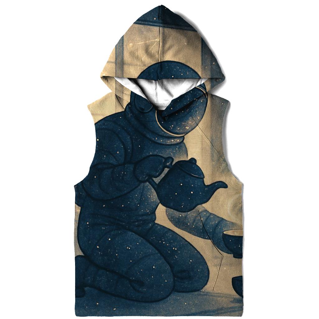 Celestial Tea Ceremony printed hoodies