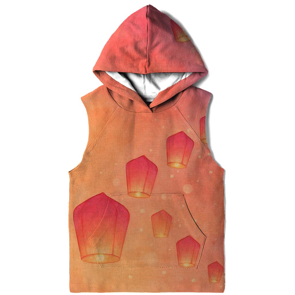 Lantern Kites At Sundown premium hoodies