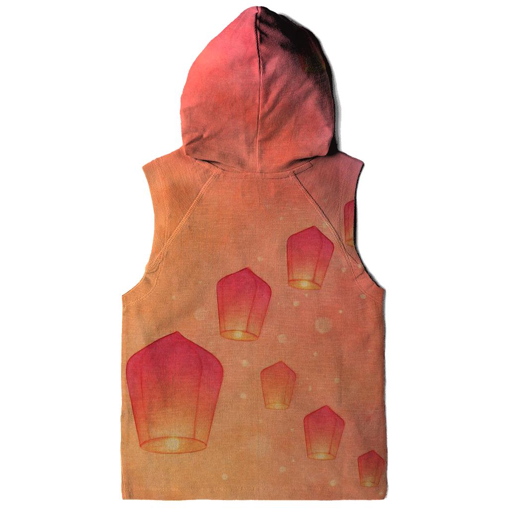 Lantern Kites At Sundown premium hoodies