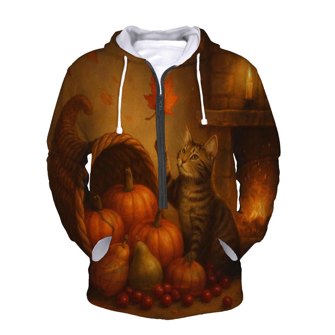 Candlelit Cornucopia Hearth hoodies fashion