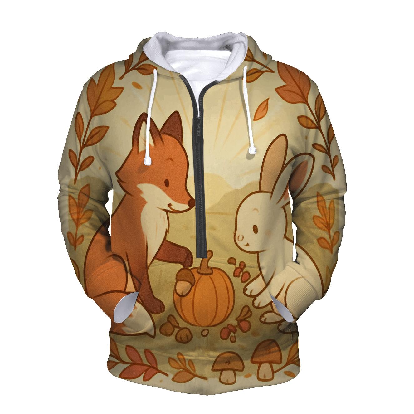 Autumn Meadow Gratitude Circle hoodie designs