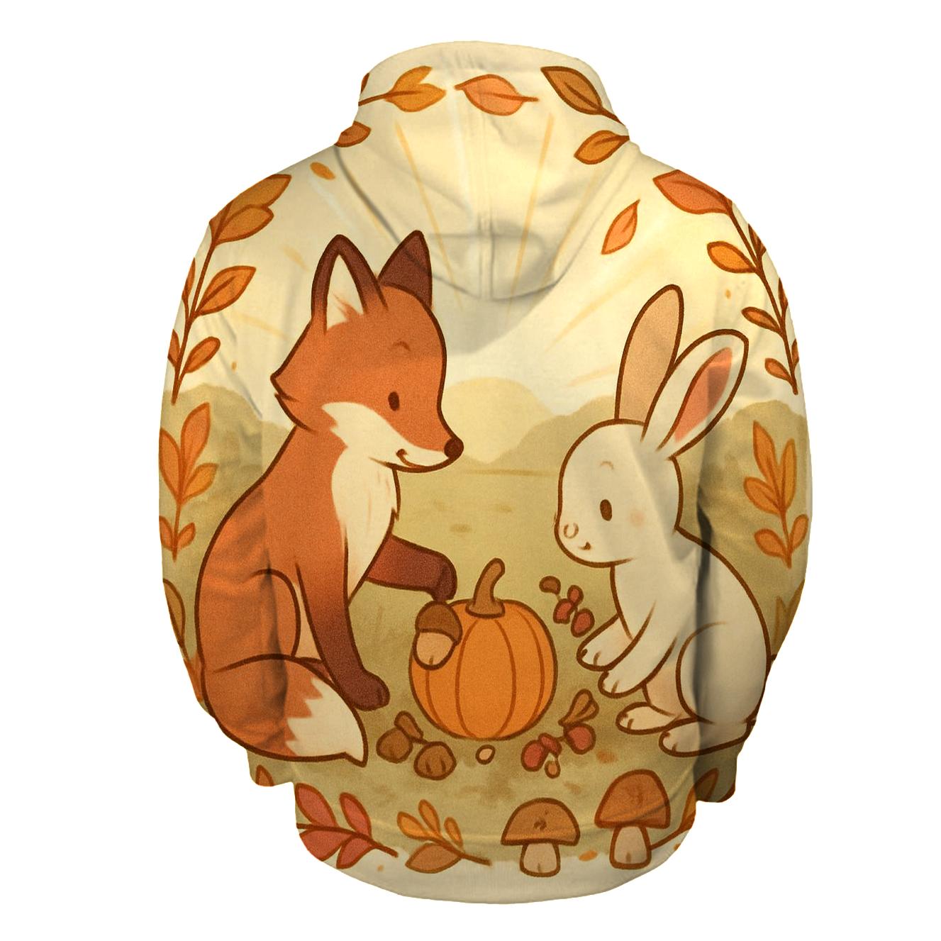 Autumn Meadow Gratitude Circle hoodie designs