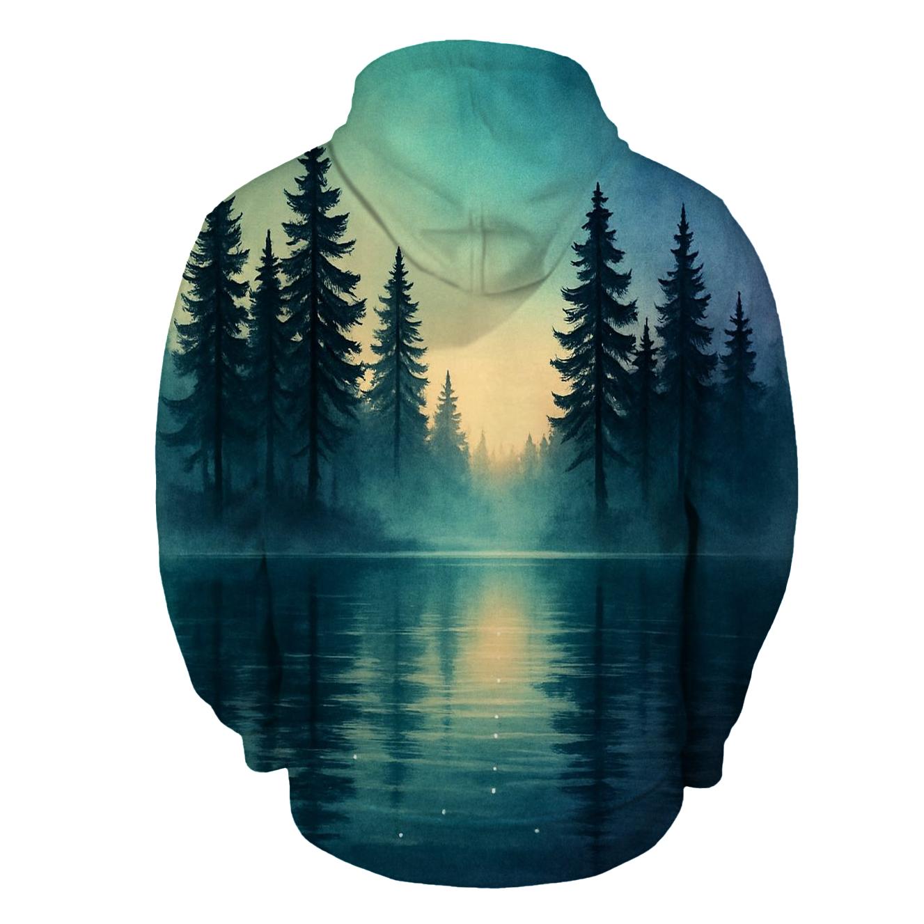 Pines Under A Melted Sky hoodie styles