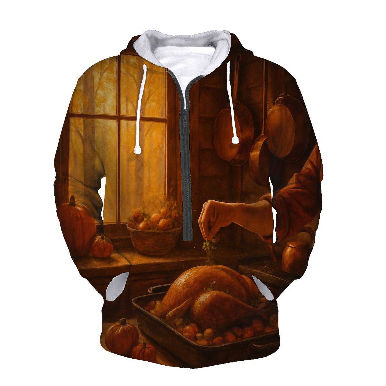 Golden Hour Cabin Feast Prep hoodie designs