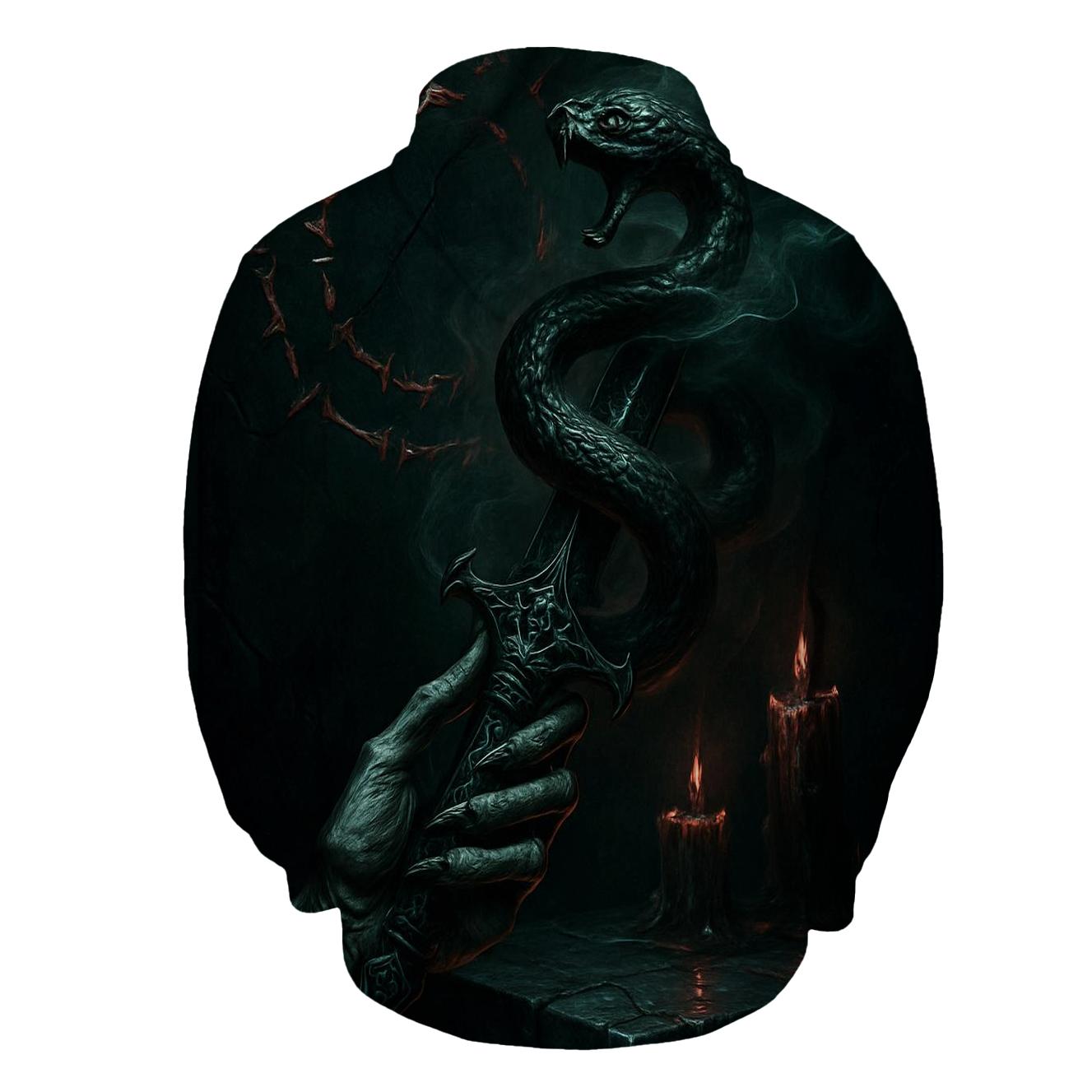 The Serpent Dagger Covenant printed hoodies