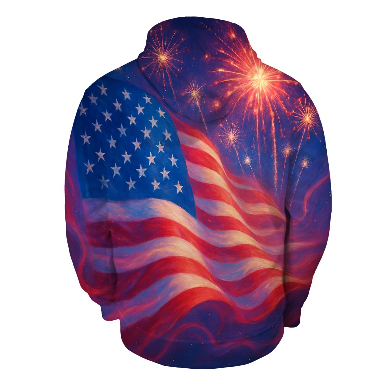 Firework Constellation Banner custom hoodies