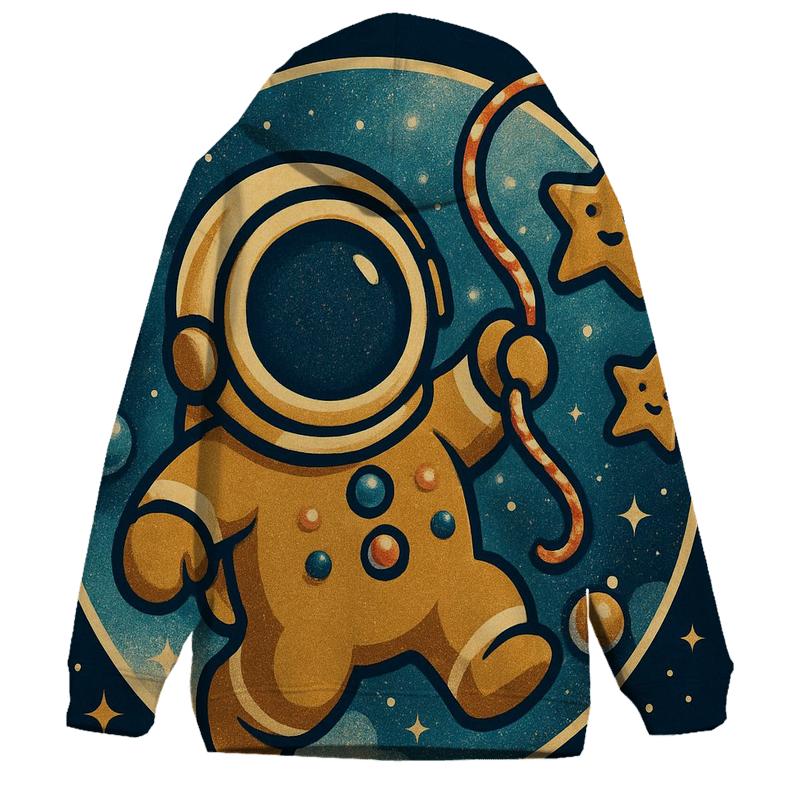 Gingerbread Astronaut Cookie Rescue heavyweight hoodies
