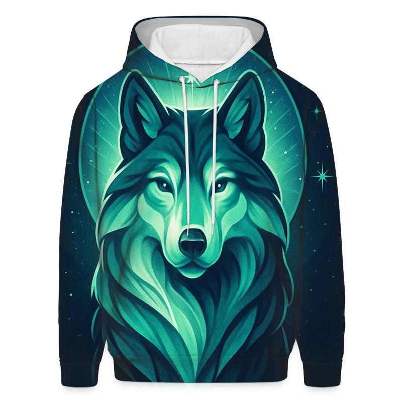 Crown Of Auroras Wolf Sentinel hoodie trends