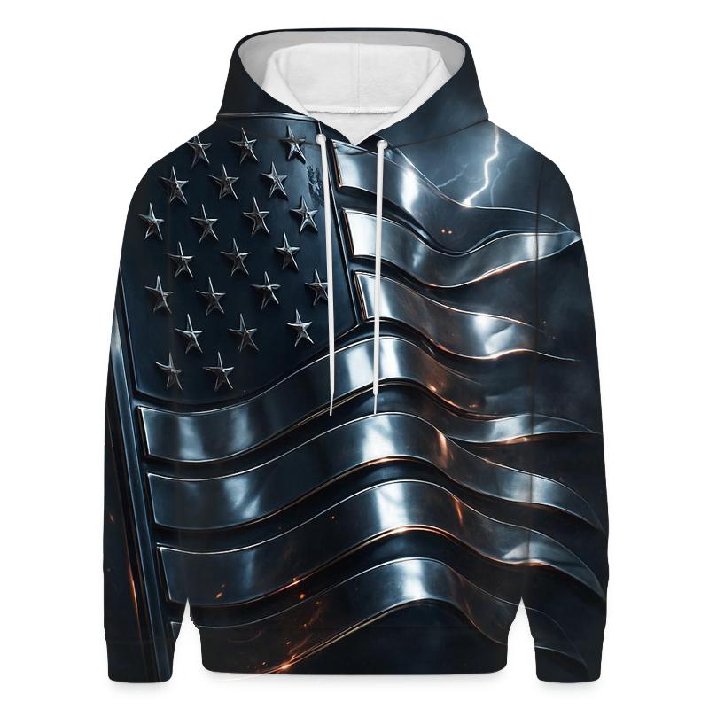 Chrome Stripes Thunder Break lightweight hoodies